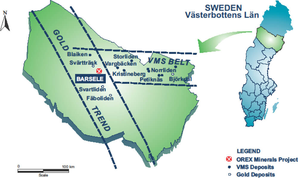schweden geology